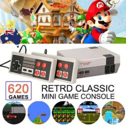 Ретро игра/конзола с 620 вградени игри Супер Марио, Contra