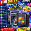 Караоке Тонколона Brodu BTS-1740 с 2 микрофона, RGB осветление, микрофон, USB/FM 2 Караоке Тонколона Brodu BTS-1740 с 2 микрофона, RGB осветление, микрофон, USB/FM