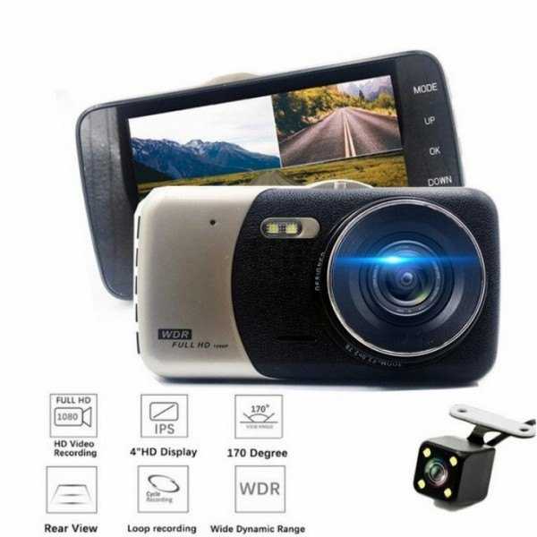 Видеорегистратор с две камери FULL HD DVR 3 Видеорегистратор с две камери FULL HD