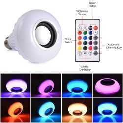 Alternative view of Безжична музикална диско крушка с цветомузика LED BULP LAMP