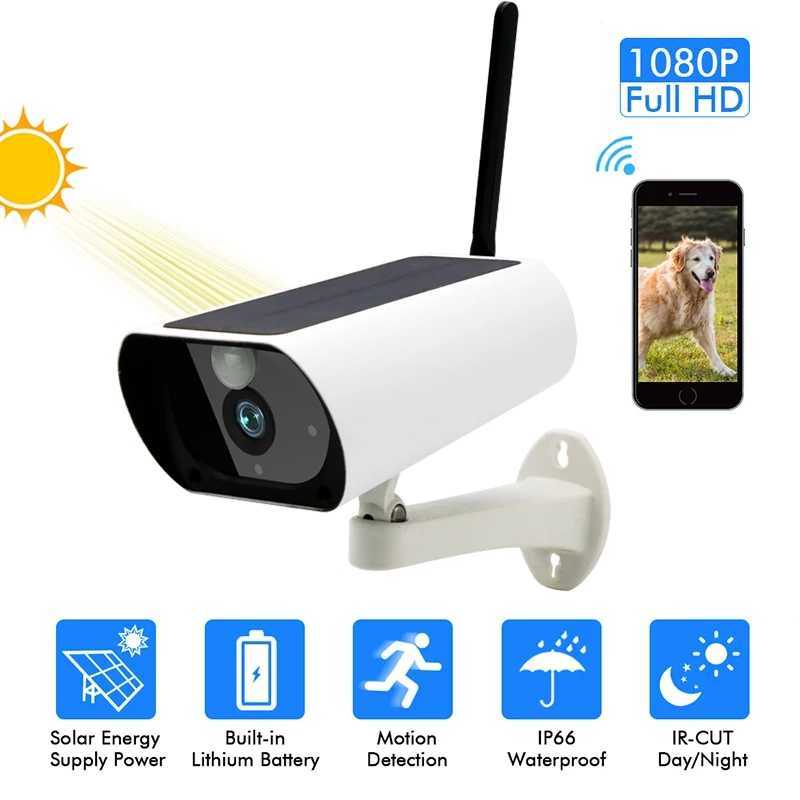 Соларна камера WIFI FULL HD 3 соларна камера Full HD