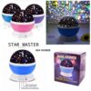 Детска нощна лампа Star master проектор звездно небе