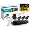 4 камери с DVR FULL HD 1 4 камери с DVR за наблюдение