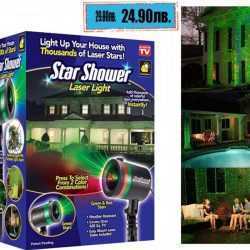 LED прожектор за фасада Star Shower Laser Light