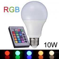 Alternative view of RGB LED крушка многоцветна 10W