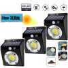 Соларна лампа 16 LED COB 3 Броя с датчик за движение 1 Соларна лампа 16 LED COB 3 Броя