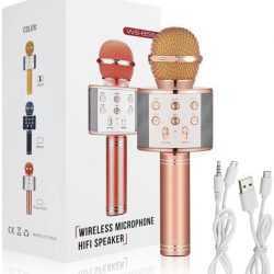 Караоке микрофон 858 с Bluetooth 3