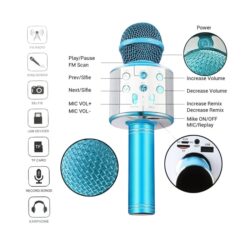 Alternative view of Караоке микрофон 858 с Bluetooth