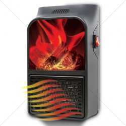 Вентилаторна Печка FLAME HЕАTER 900W, като камина 12 Вентилаторна Печка FLAME HЕАTER 900W, като камина - Image 5