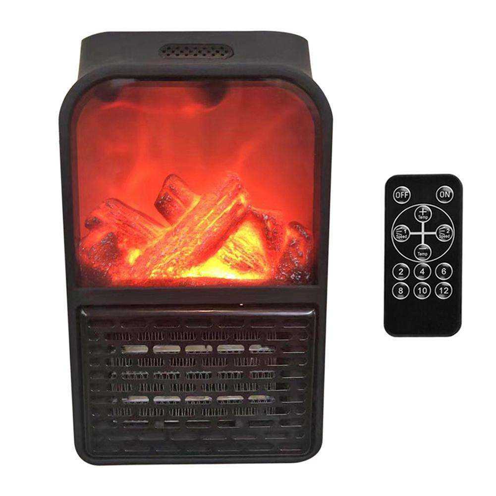 Вентилаторна Печка FLAME HЕАTER 900W, като камина 6 Вентилаторна Печка FLAME HЕАTER 900W, като камина - Image 4