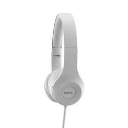 Слушалки Hoco W21 с кабел, Тип On-ear, Сгъваеми, Hi-Fi Стерео, Черни и Бели 5