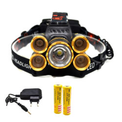 Челник с 5 глави Cree Led, презареждаем 9 Челник с 5 глави Cree Led, презареждаем - Image 4