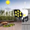 Соларна лампа Камера 180W 77LED с дистанционно 2 Соларна лампа Камера 180W 77LED с дистанционно