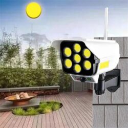 Соларна лампа Камера 180W 77LED с дистанционно