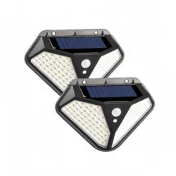 Соларна лампа 102 LED 2 броя с 3 режима на осветеност! - Image 3