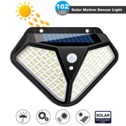 Alternative view of Соларна лампа 102 LED с 3 режима на осветеност!