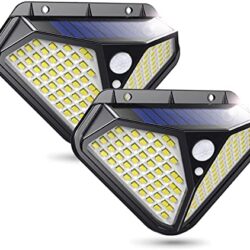 Alternative view of Соларна лампа 102 LED 2 броя с 3 режима на осветеност!