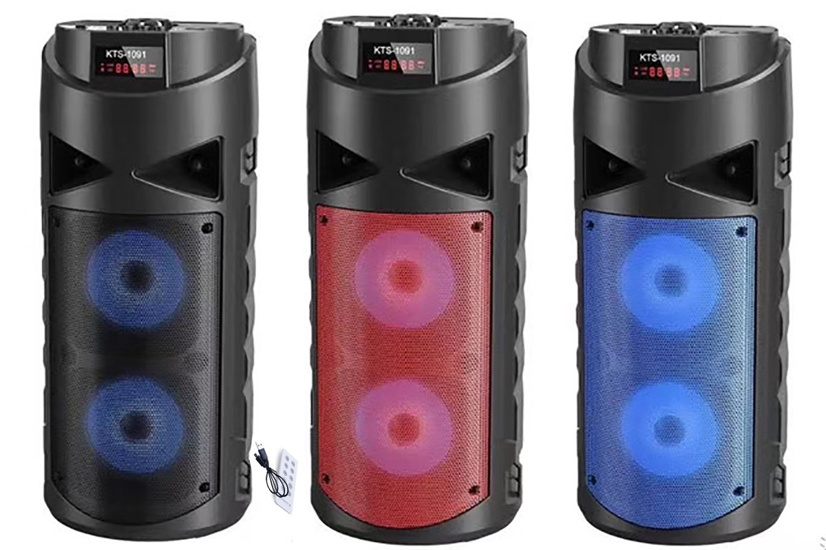 Караоке Тонколона KTS 1091 С Bluetooth и микрофон 5 Караоке Тонколона KTS 1091 С Bluetooth и микрофон - Image 3