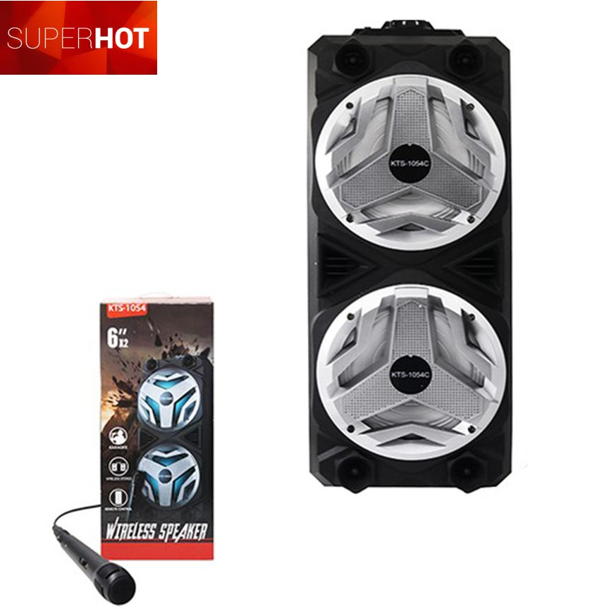 Караоке тонколона KTS 1054 2х6,5'' с FM тунер,дистанционно,Bluetooth 3 Караоке тонколона KTS 1054 2х6,5''