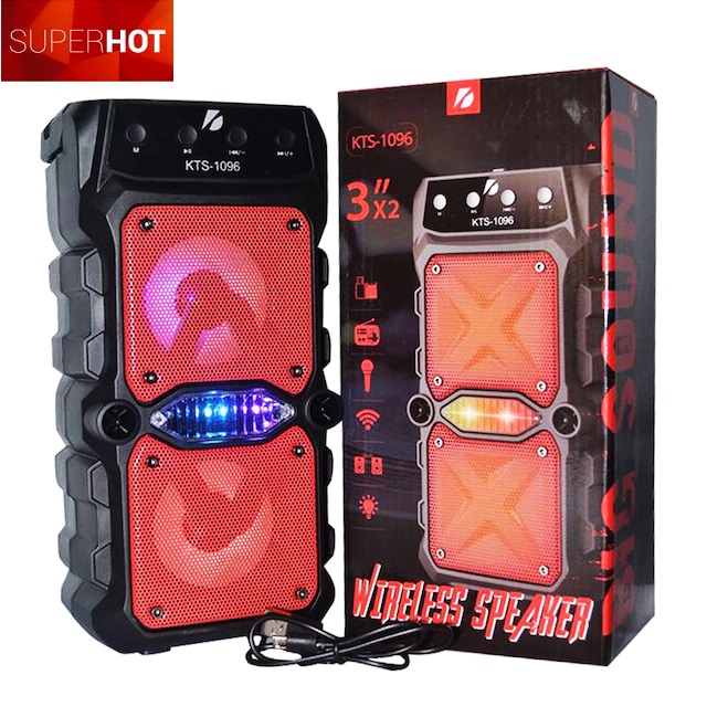 Караоке тонколона KTS 1096 2х6,5'' с FM тунер,дистанционно,Bluetooth 3 Караоке тонколона KTS 1096