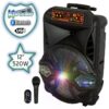 Караоке Тонколона 12 инча PA-120, Микрофон, акумулаторна батерия, Bluetooth, FM радио, USB, micro TF card player 1 Караоке Тонколона 12 инча