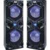 Караоке Тонколони 1000W 2x20 инча ЕК-3535 с 2 безжични микрофона 2 Караоке Тонколони 1000W 2x20 инча ЕК-3535