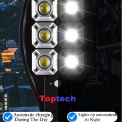 Alternative view of Соларна лампа 1800W 4 броя двойна със стойка и дистанционно