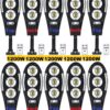 Соларна лампа 1200W 10 броя със стойка и дистанционно 1 соларна лампа 1200W 10 броя