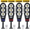 Соларна лампа 1200W 4 броя със стойка и дистанционно 1 соларна лампа 1200w 4 броя