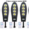 Соларна лампа Cobra 800W 5 броя със стойка и дистанционно 1 Соларна лампа Cobra 800W 5 броя със стойка и дистанционно