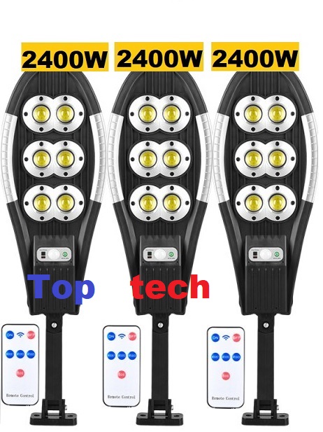 Соларна лампа 2400W 3 броя със стойка и дистанционно 3 соларна лампа 2400W 3 броя