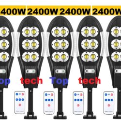Соларна лампа 2400W 3 броя със стойка и дистанционно 8 Соларна лампа 2400W 3 броя със стойка и дистанционно - Image 3