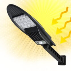 Соларна лампа 100W ЕК-026A 5 броя със стойка и дистанционно 1