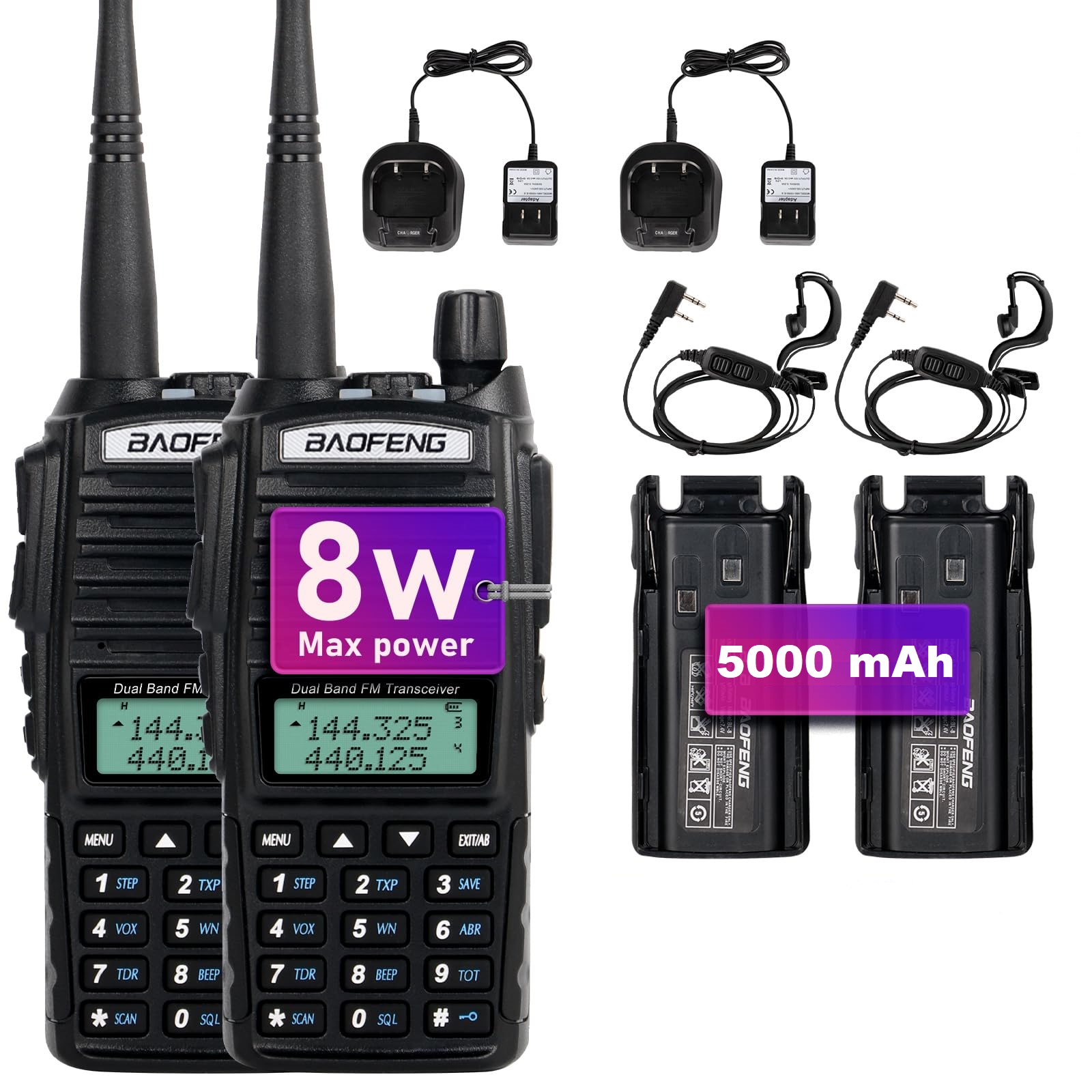 Радиостанция Baofeng UV 82, двубандова 3 Радиостанция Baofeng UV 82, двубандова