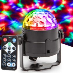 Alternative view of Диско топка с дистанционно, RGB