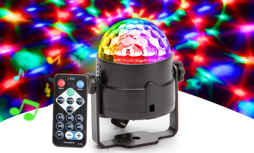 Диско топка с дистанционно, RGB 4 Диско топка с дистанционно, RGB - Image 2