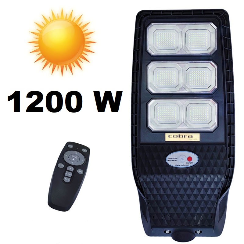 Соларна лампа COBRA Diamond 1200W с дистанционно 3 Соларна лампа COBRA Diamond 1200W с дистанционно