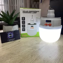 Соларна лампа 80W за къмпинг и окачване