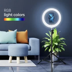 Селфи Ринг 12 инча RGB с трипод 17 Селфи Ринг 12 инча RGB с трипод - Image 7