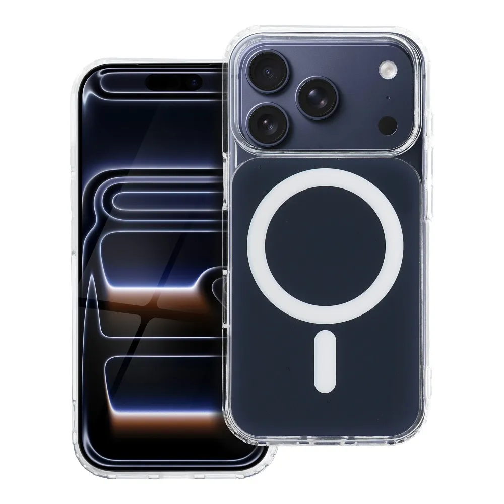 Кейс за iPhone 17 pro Clear Fusion Mag Cover съвместим с MagSafe 2 Кейс за iPhone 17 pro Clear Fusion Mag Cover съвместим с MagSafe