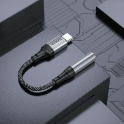 Преходник HOCO LS36, OTG Type-C към 3.5mm - Image 4